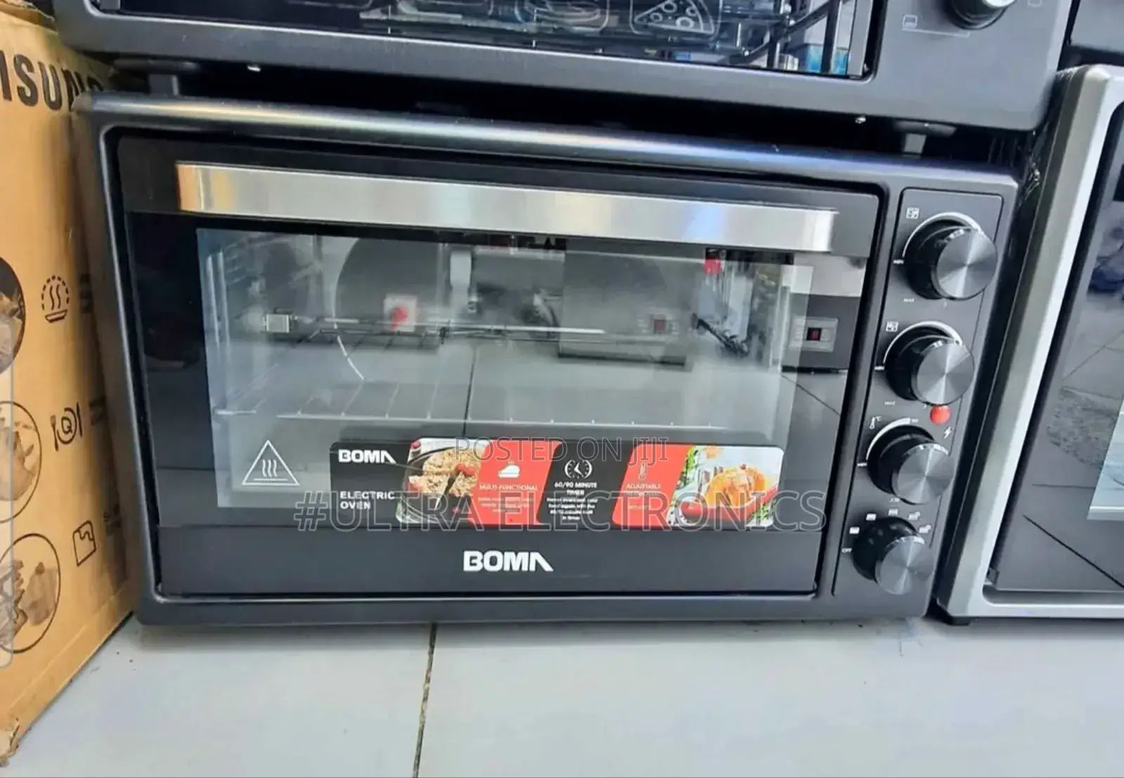 Boma Electric Oven. Key Features Include: Capacity Is Around