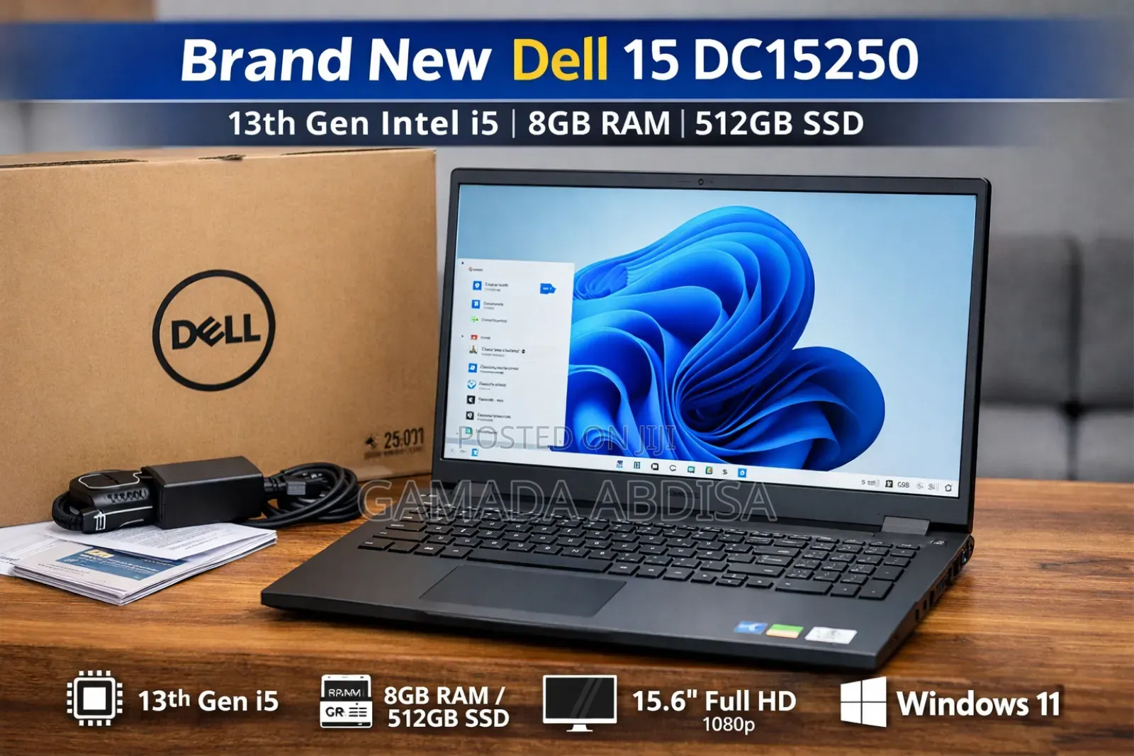 New Laptop Dell Inspiron 1525 8GB Intel Core I5 SSD 512GB