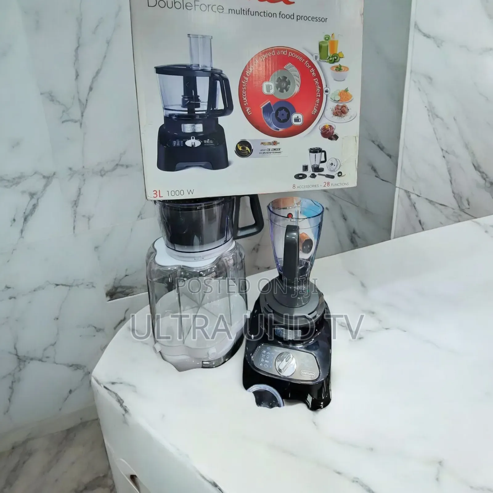 Moulinex Double Force Food Processor.The Main Bowl Capacity Is 3 L.