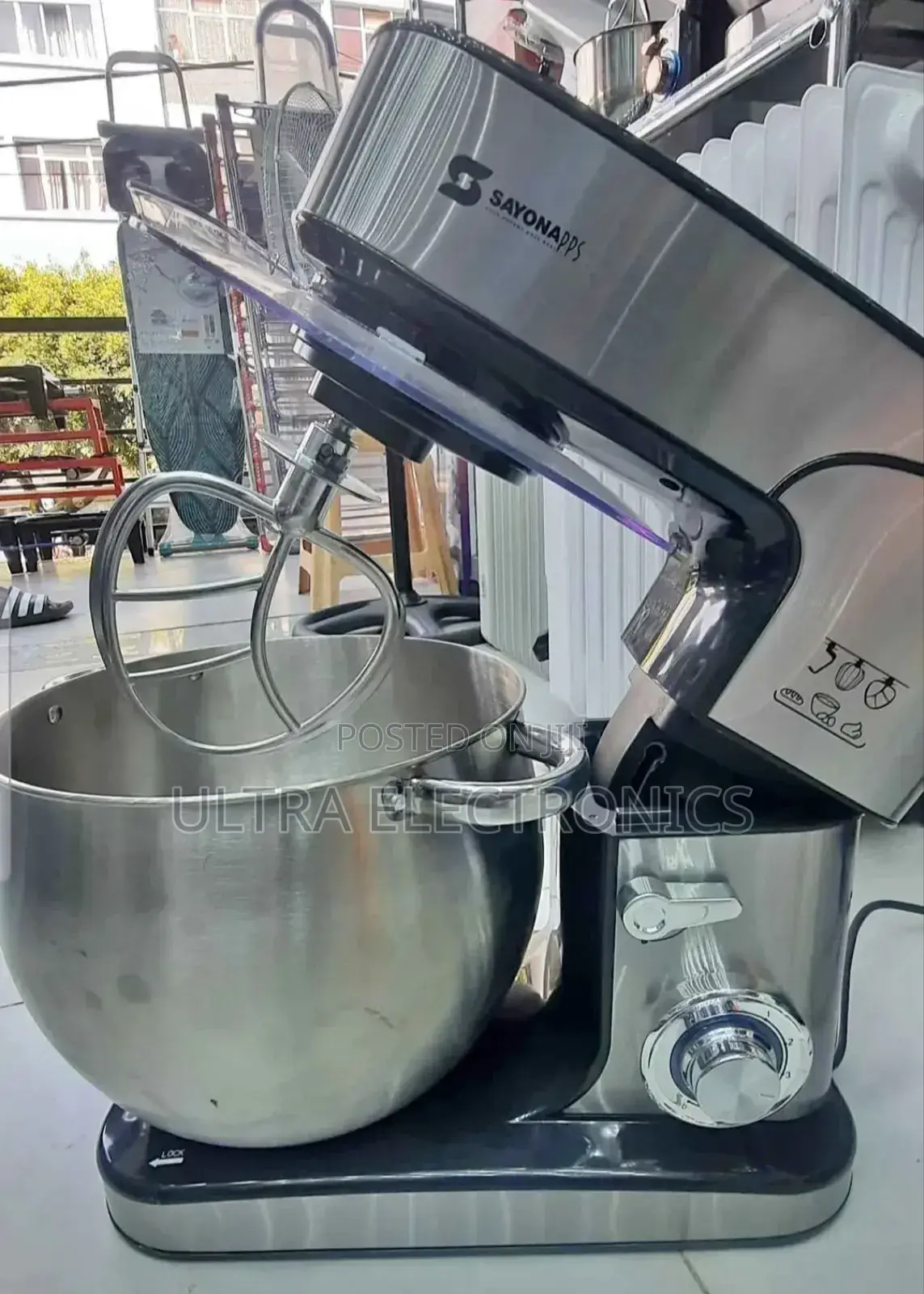 Sayonapps Stand Mixer. It Is a Household Multifunctional Food