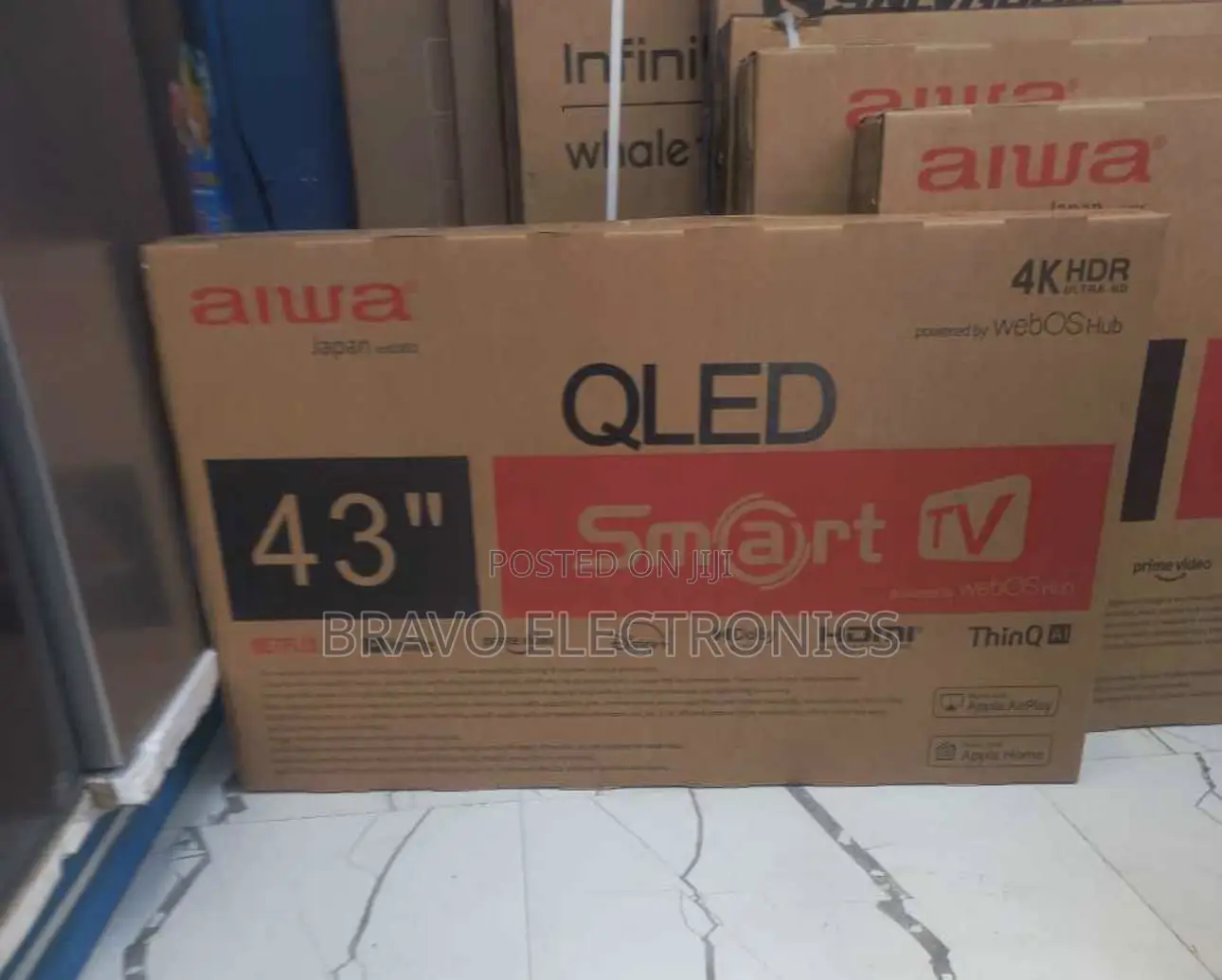 Alwa 43” Qled Tv – Crystal Clear Picture Smart Entertainment!