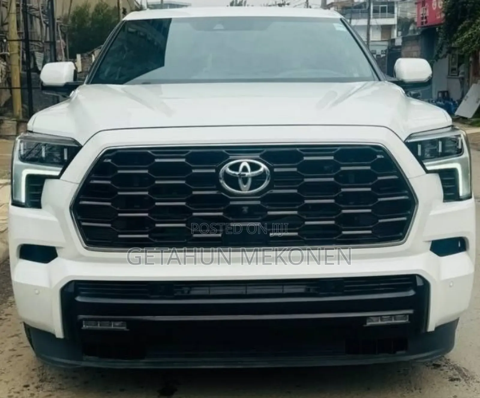 New Toyota Sequoia 2024 White
