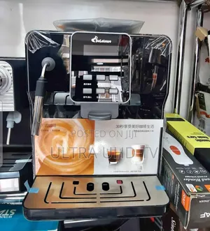 Deleisure 20-Bar Coffee Maker Grinder Bean Hopper Capacity110 Grams