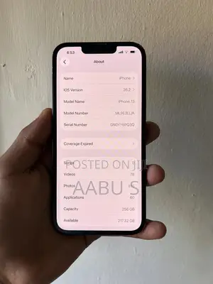 Apple iPhone 13 256 GB Black