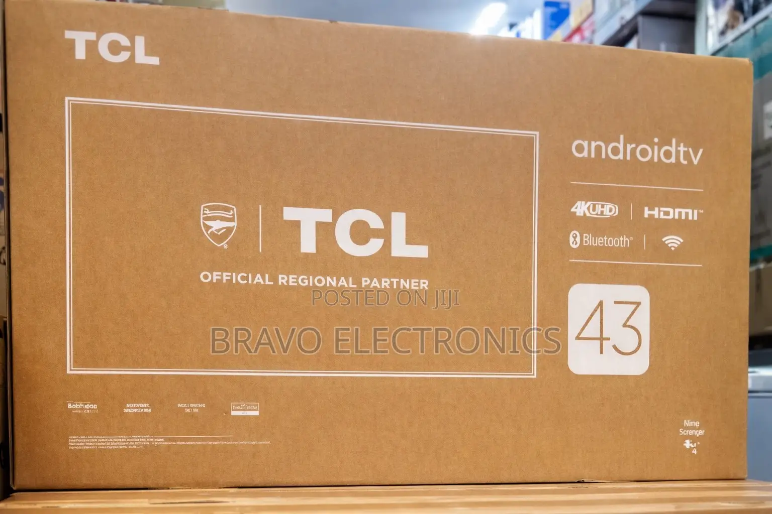 TCL Tv 43” Uhd – New Model | Picture Smart Entertainment!