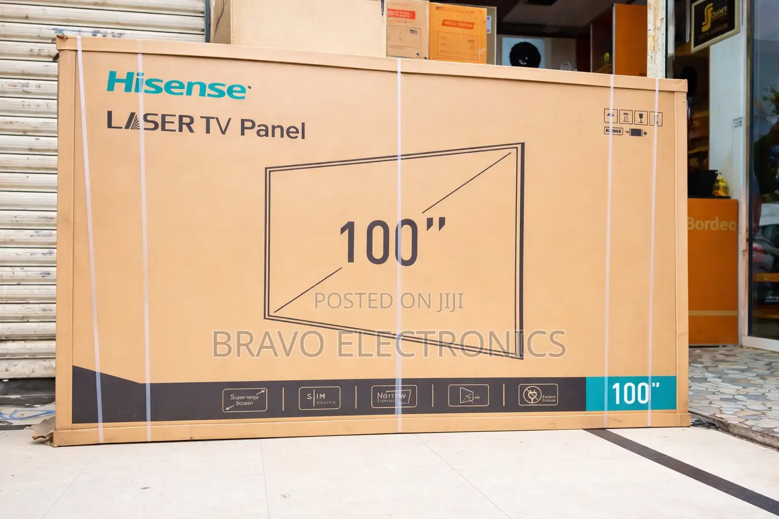 Hisense 100” Tv – Uhd | Cinema Experience at Home!