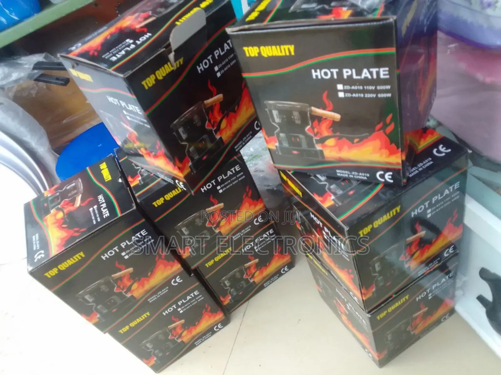 Hot Plate, Specifically Designed as a Charcoal Burner for Items