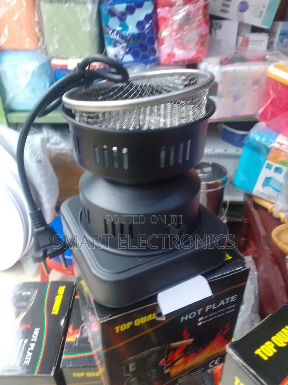 Hot Plate, Specifically Designed as a Charcoal Burner for Items