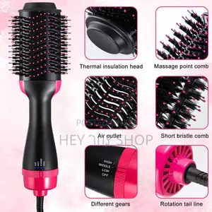 3in1 One Step Hair Dryer Styler/ 3 ጥቅሞችን አንድ ላይ የያዘ