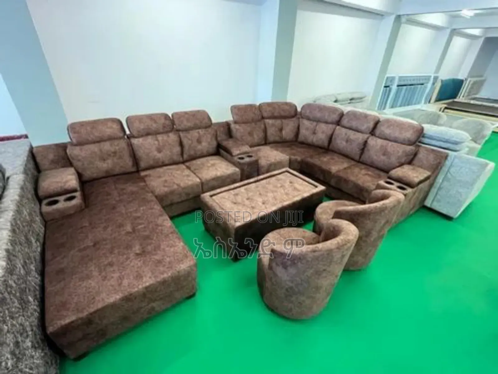 Curated Comfort Sofa Design With Table