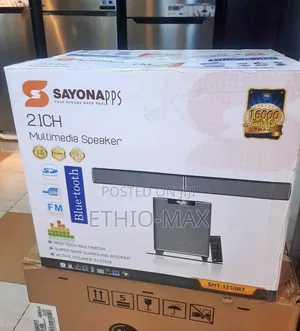 Sayona 2.1ch Multimedia Speaker – Deep Bass | Clear Sound | Original