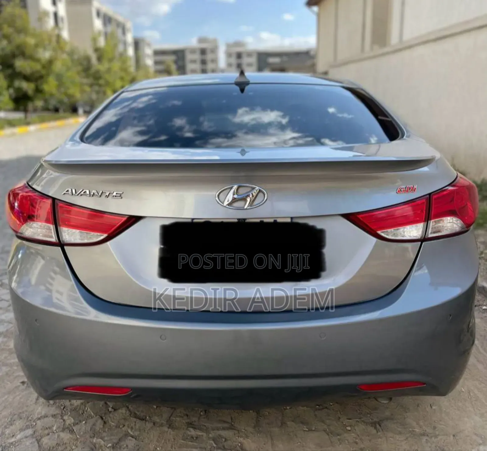 Hyundai Avante 2013 Gray