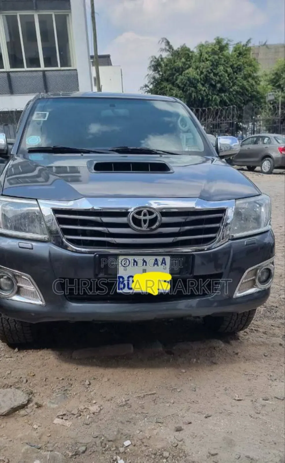 Toyota Hilux WORKMATE 4x4 2014 Gray