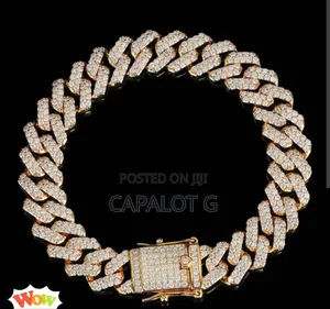 Golden Iced Bracelet — Pure Shine, Heavy Flex
