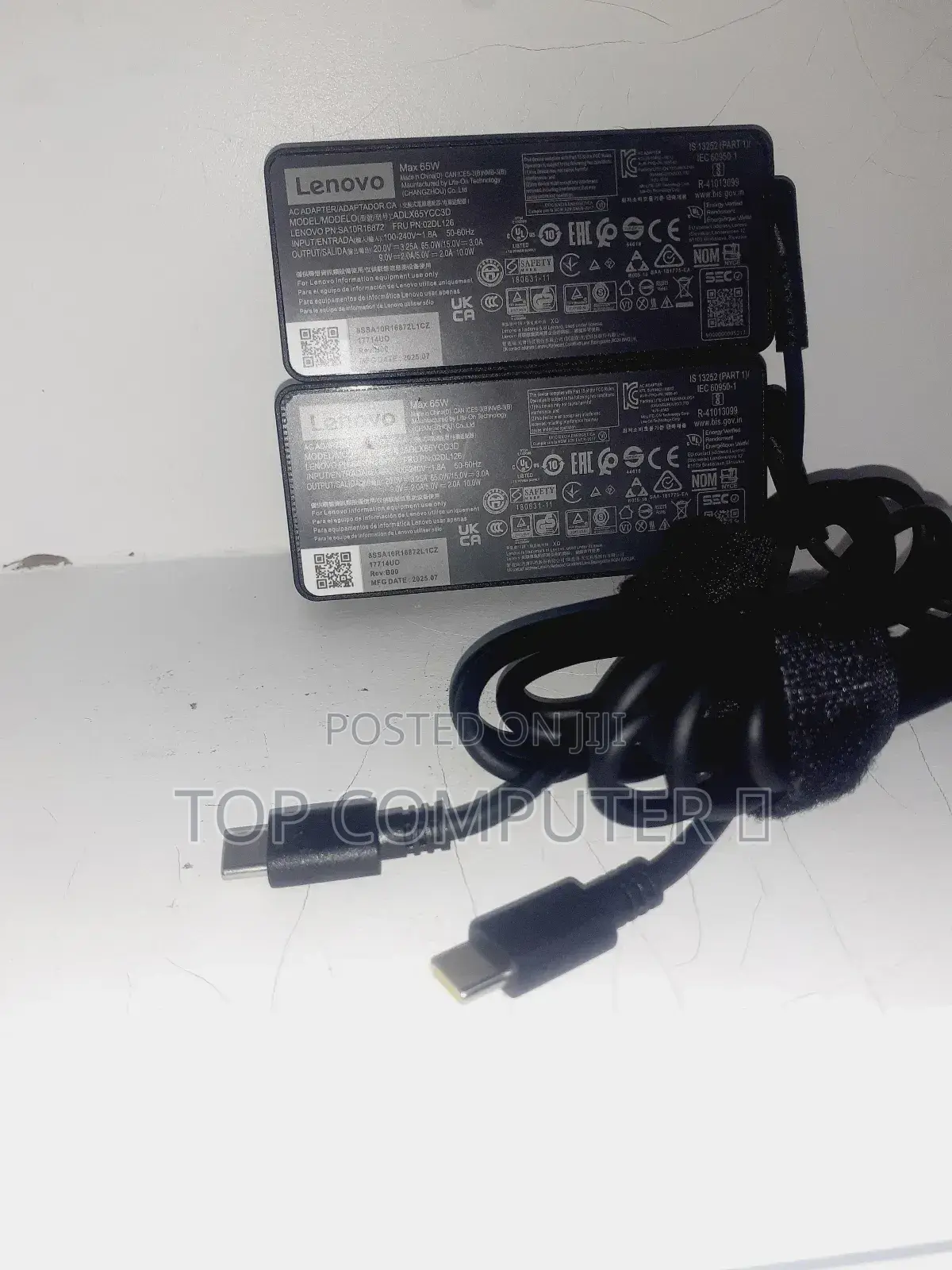 Lenovo Type C Charger