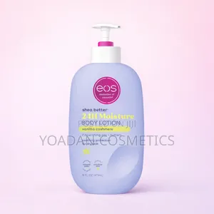 Eos Vanilla Cashmere Lotion በከፍተኛ ጣፋጭ ቫኒላ ካሽሜር ሽታ የተሞላ