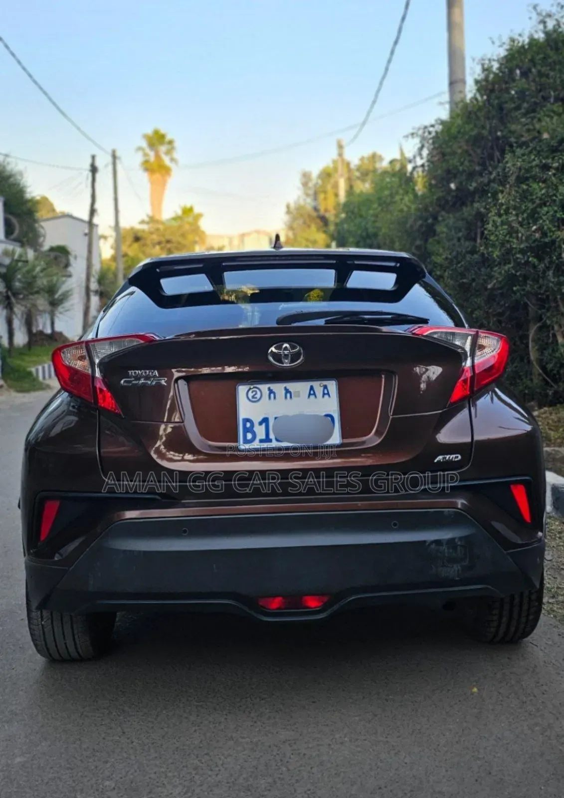 Toyota C-HR 2017 Matt Black