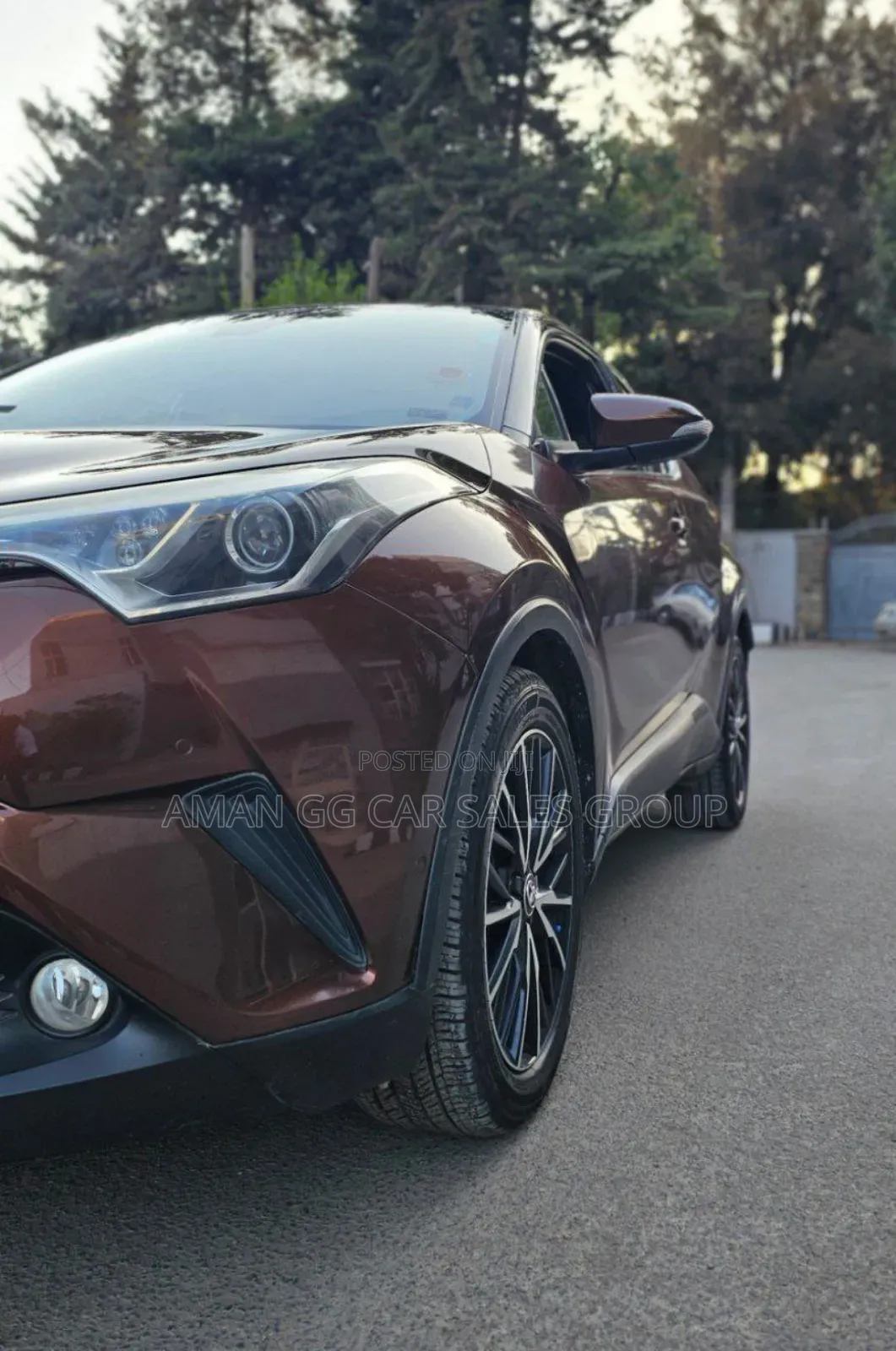 Toyota C-HR 2017 Matt Black