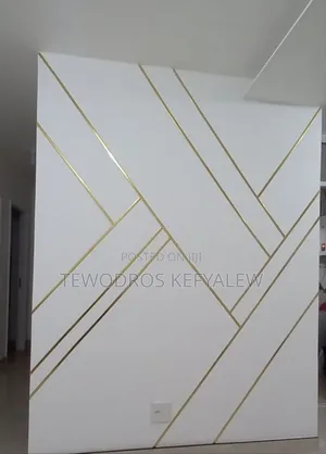Gold Stainless Steel Wall Strip