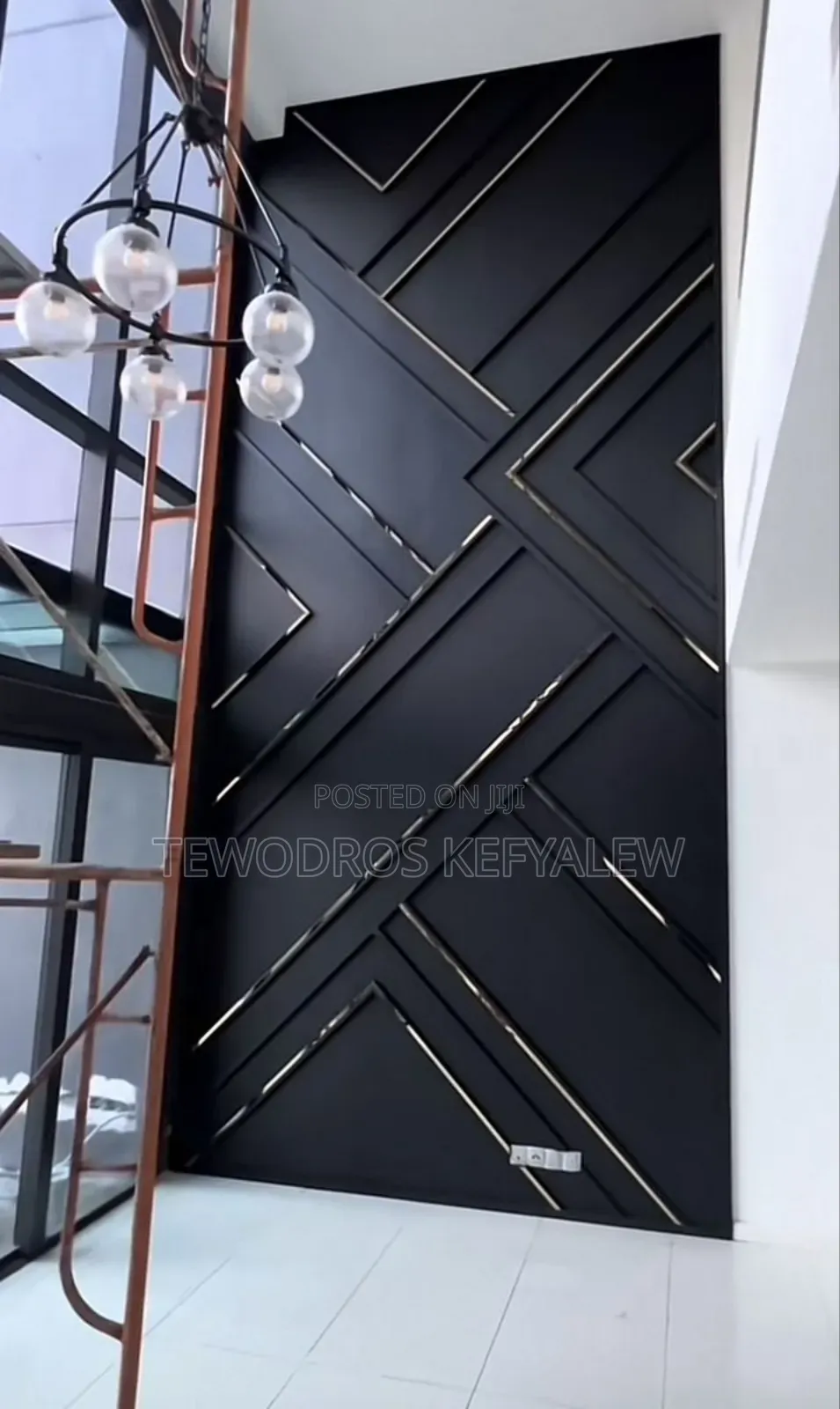 Gold Stainless Steel Wall Strip