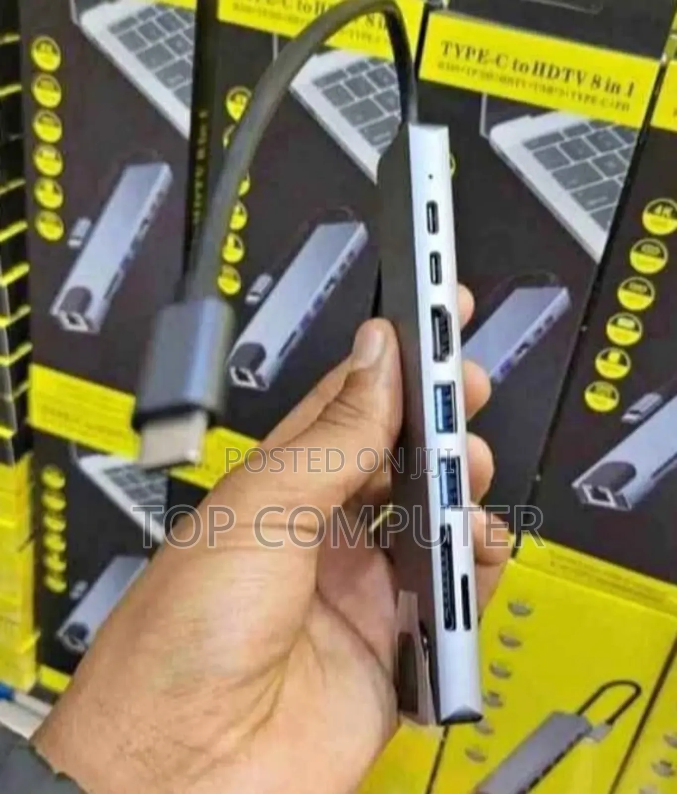 Type C to Hdmi.Usb.Type C.Rj45 Mimori