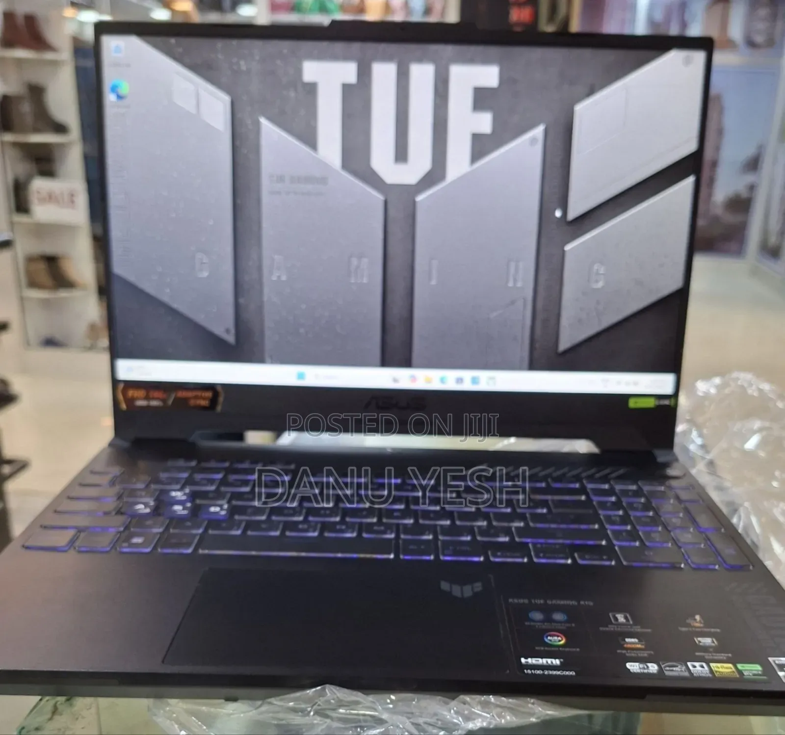 New Laptop Asus TUF Gaming A15 16GB AMD Ryzen 7 SSD 512GB