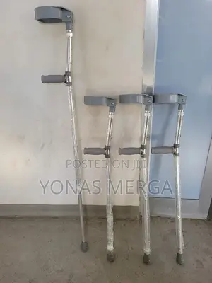 Crutches (X2 Units)Have Injured Legs or Feet to Walk Better.