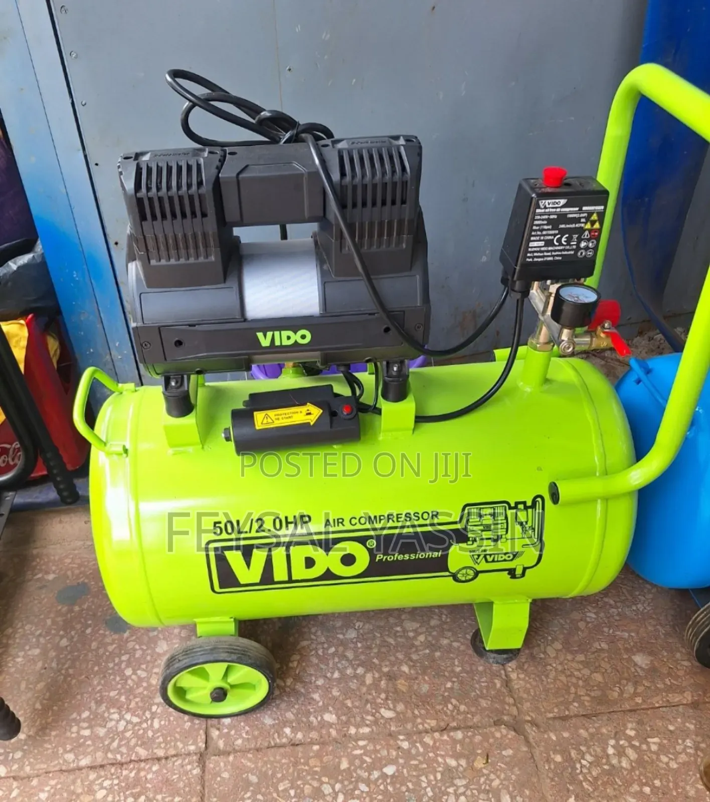 Vido Compressor 50l Silent