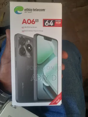 New Itel A06 64 GB Gray