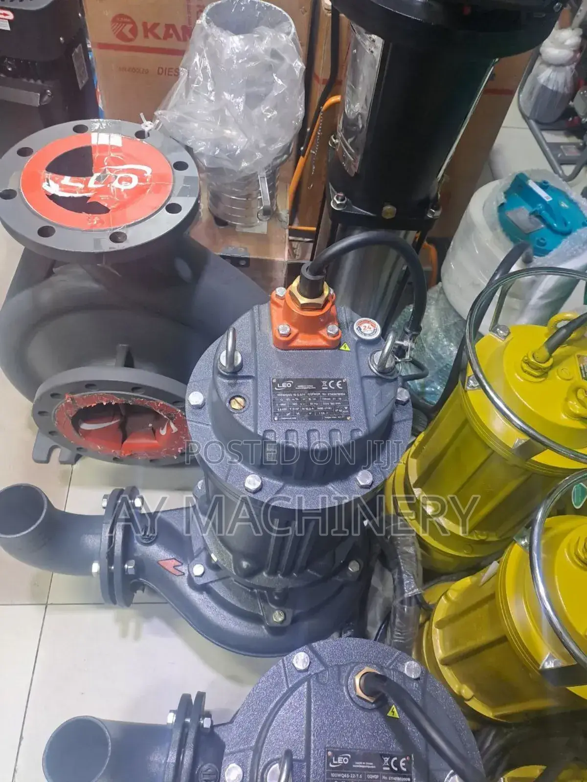 Leo Submersible Pump 7.5hp 5.5kw