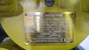 Shimge Submersible Pump 5.5kw 7.5hp