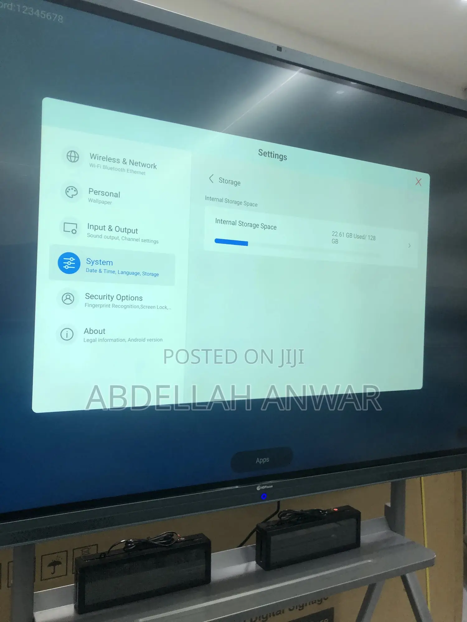 85 Inch Dahua Focus, Interactive Screen