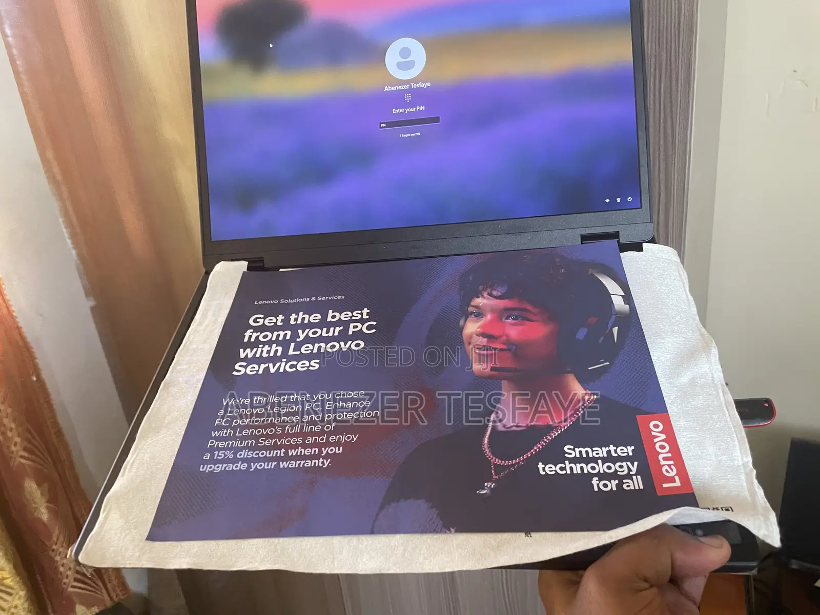 New Laptop Lenovo Legion 5 32GB AMD Ryzen 7 SSD 2T