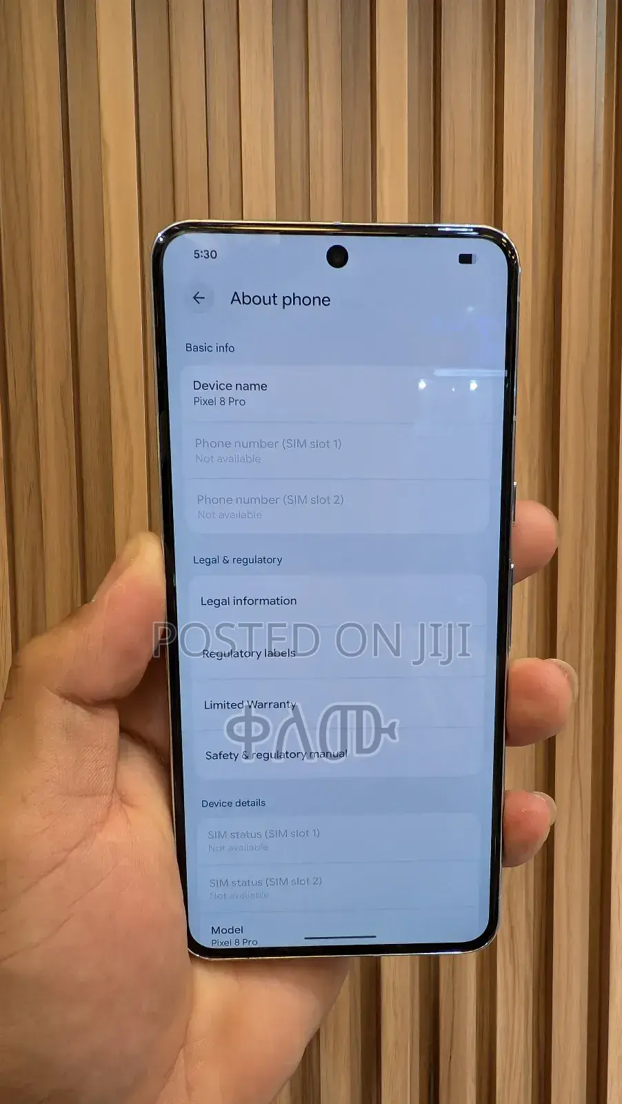 New Google Pixel 8 Pro 128 GB Blue