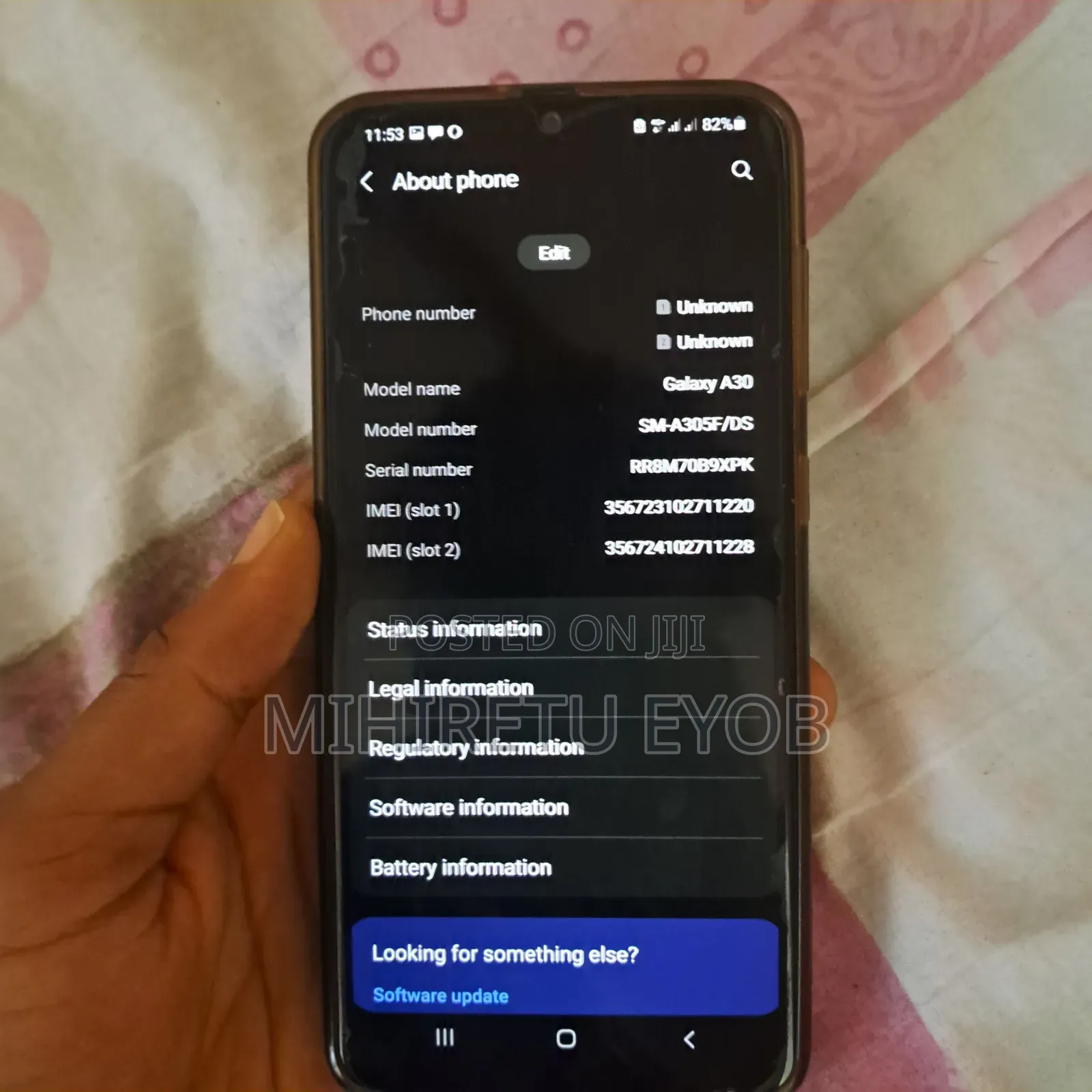 Samsung Galaxy A30 64 GB Blue