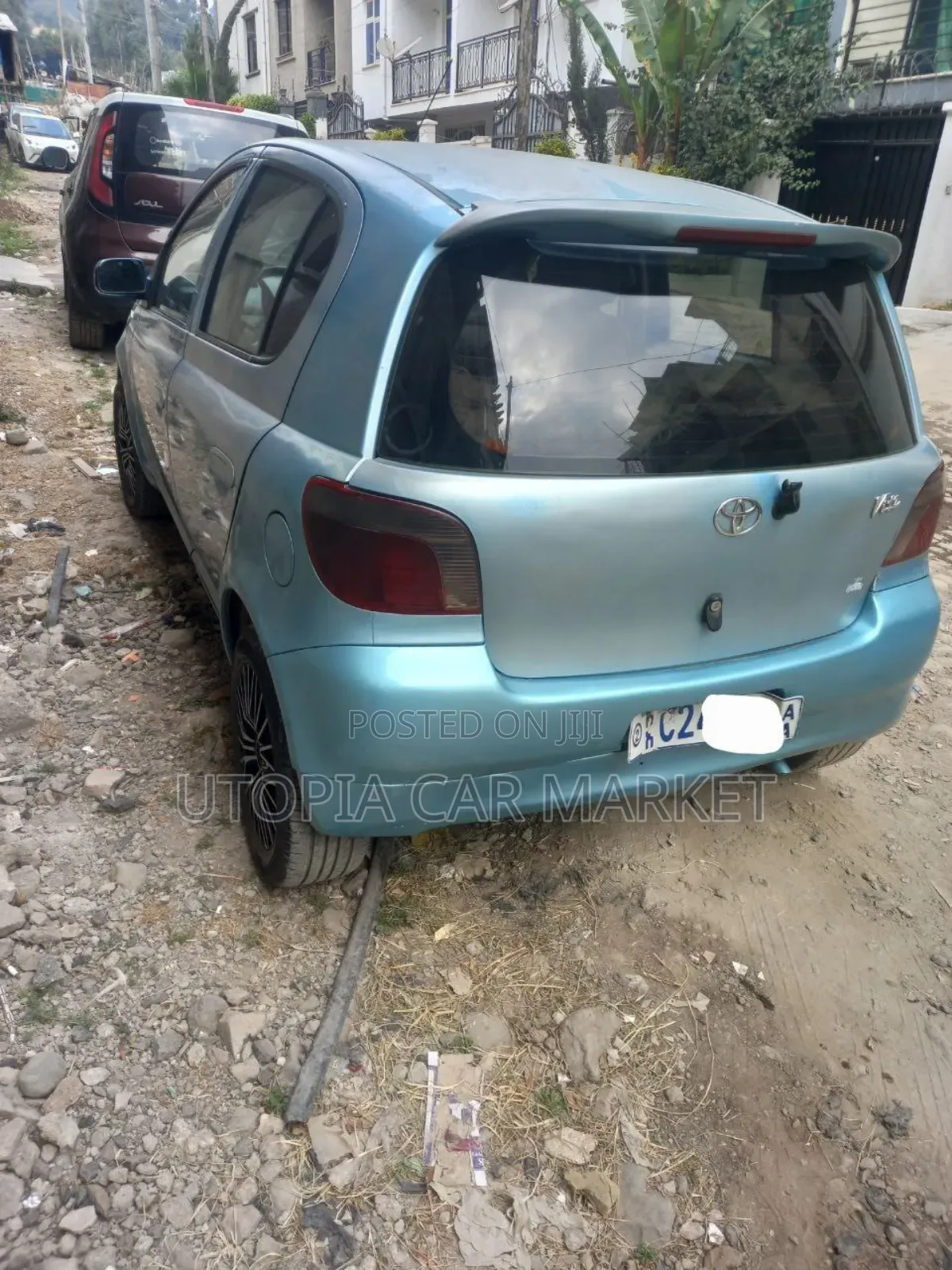 Toyota Vitz 2001 Blue