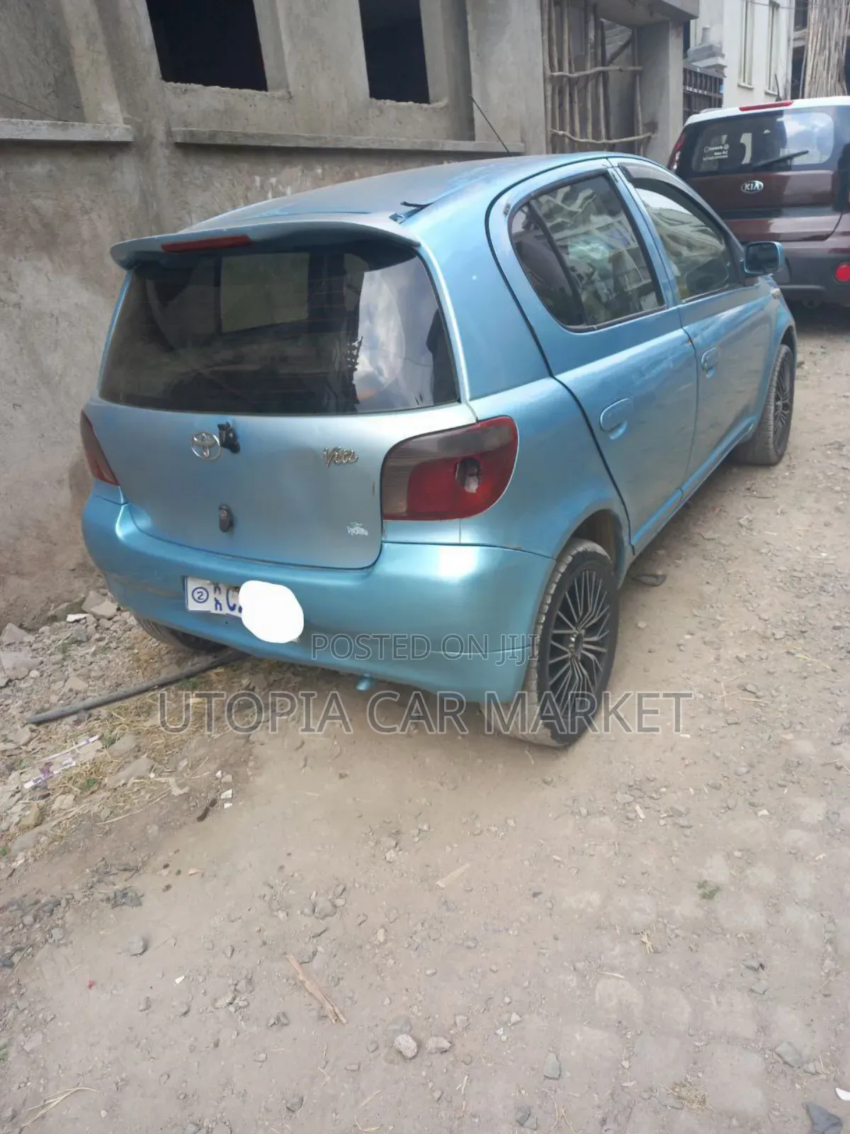 Toyota Vitz 2001 Blue