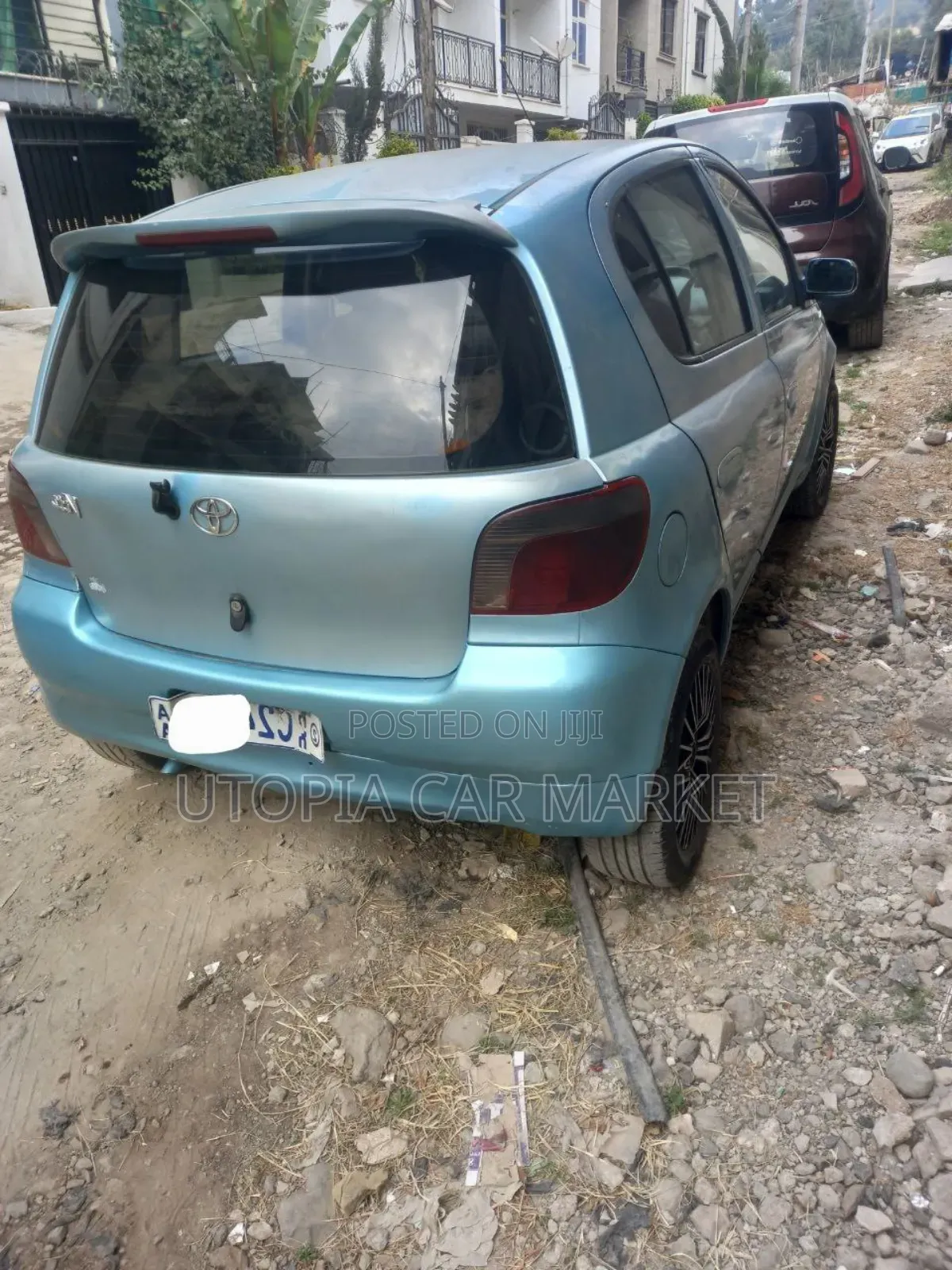 Toyota Vitz 2001 Blue
