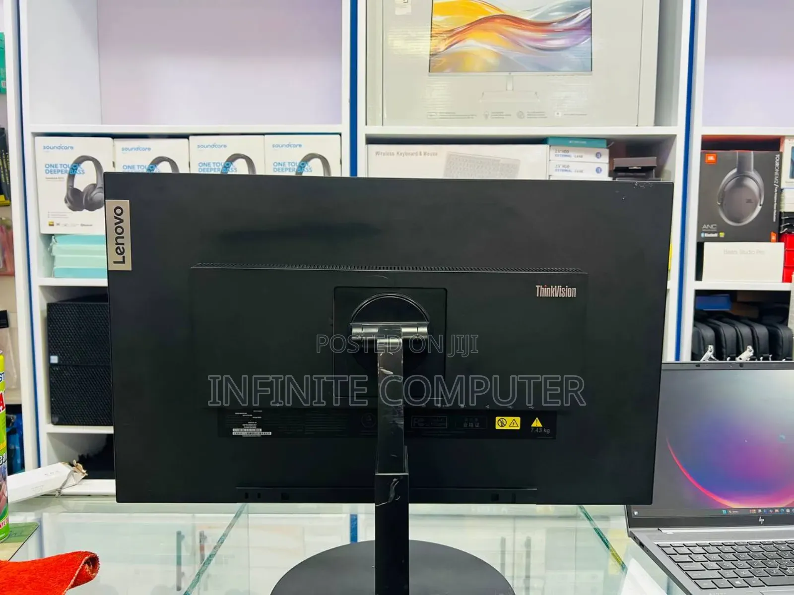 27" Lenovo Frameless Monitor