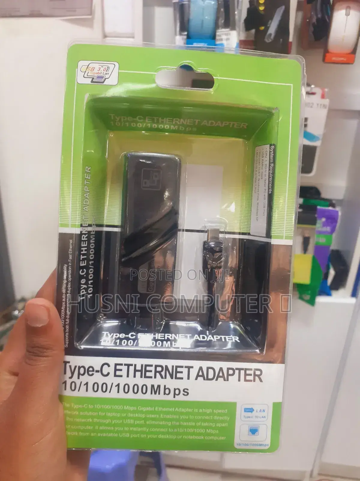 Rj45 to Type C