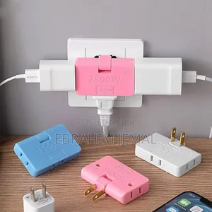 3-in-1 Rotatable Outlet Adapter