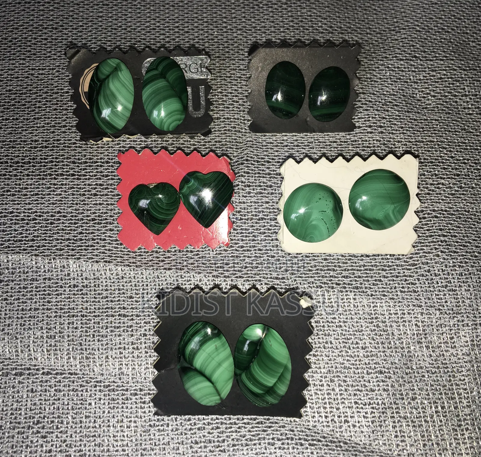 Malachite Earrings