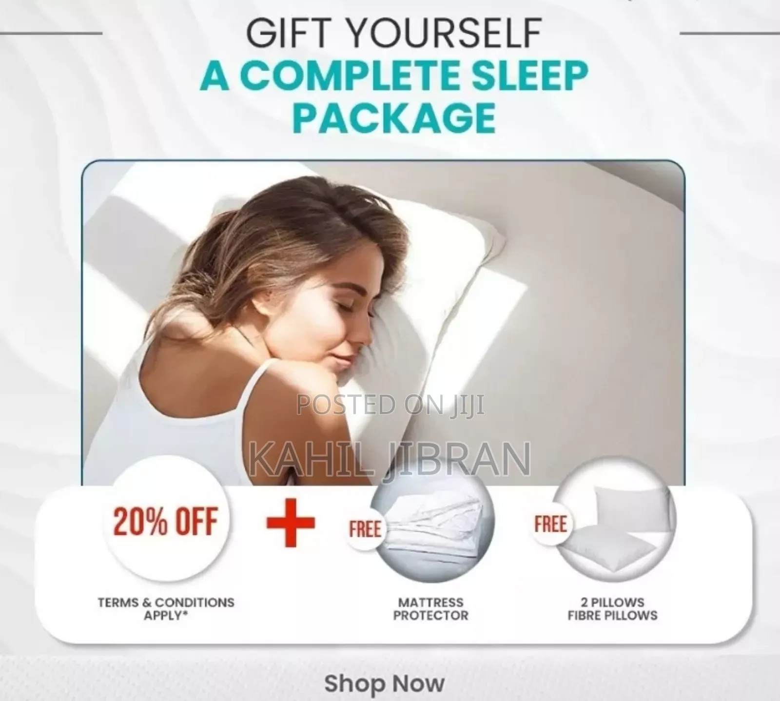 ፍራሽ Improrted Lexury Snow White Mattresses