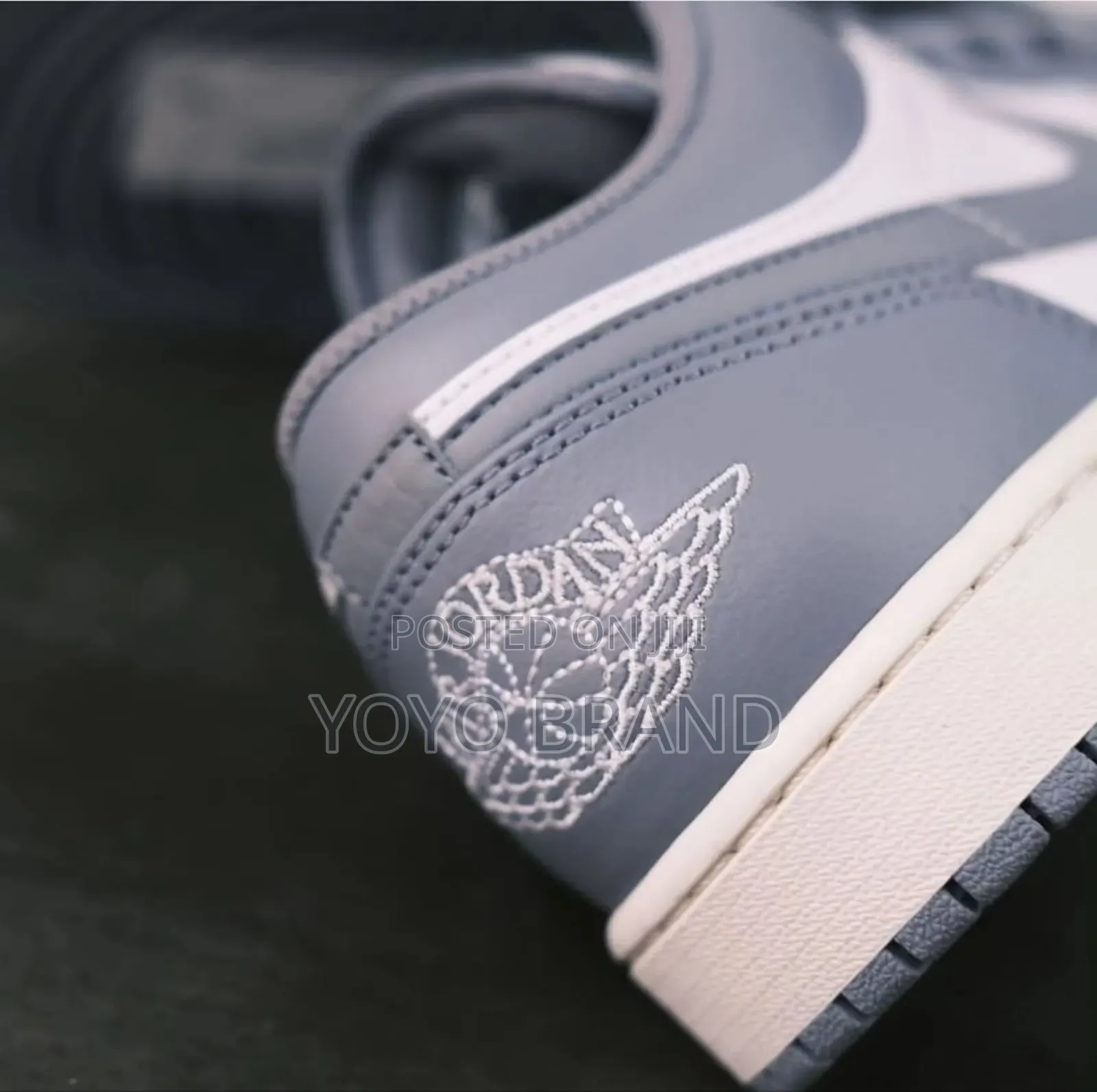 Air Jordan 1 Low Vintages Gray Fashion Shoes