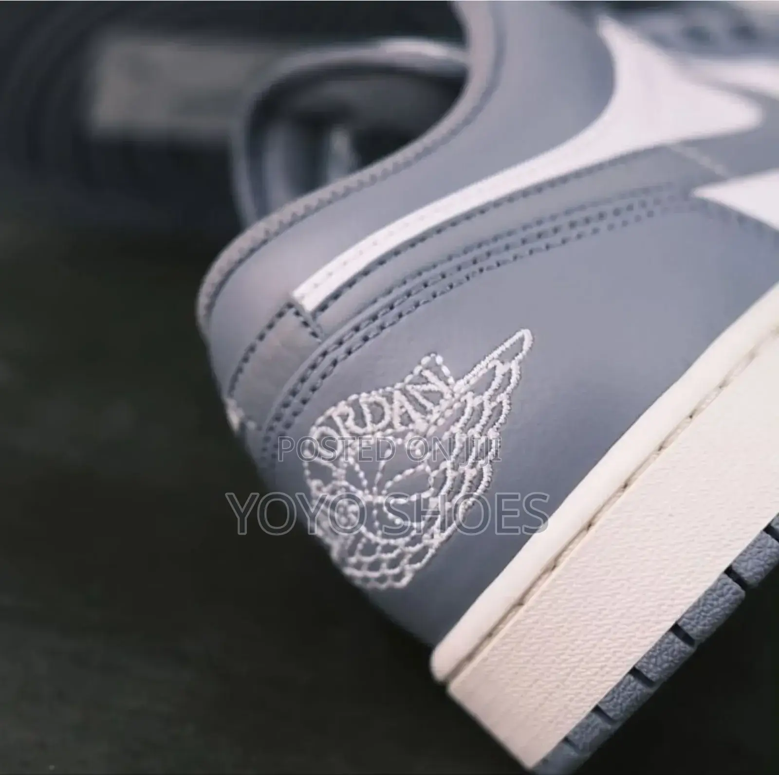 Air Jordan 1 Low Vintages Gray Fashion Shoes