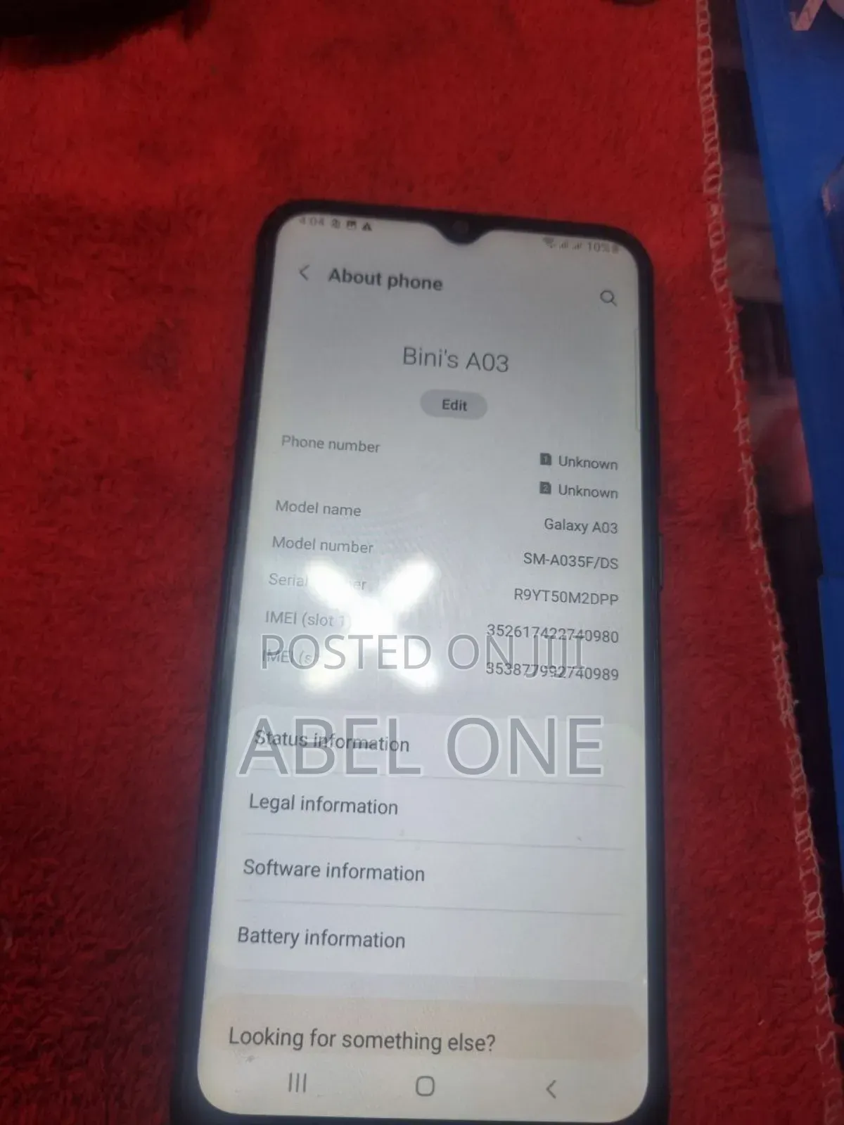 Samsung Galaxy A03 32 GB Black
