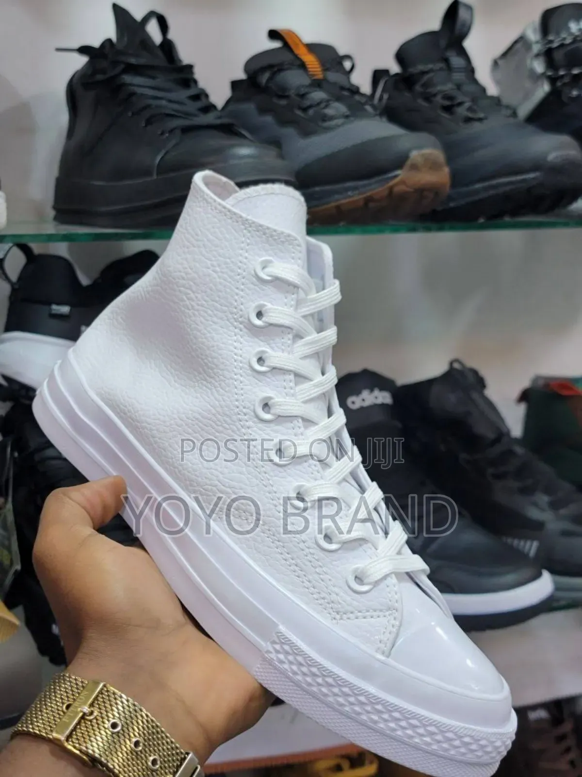 All Star Chunk Tayler 70 Plus High Triple White Fashion Boots