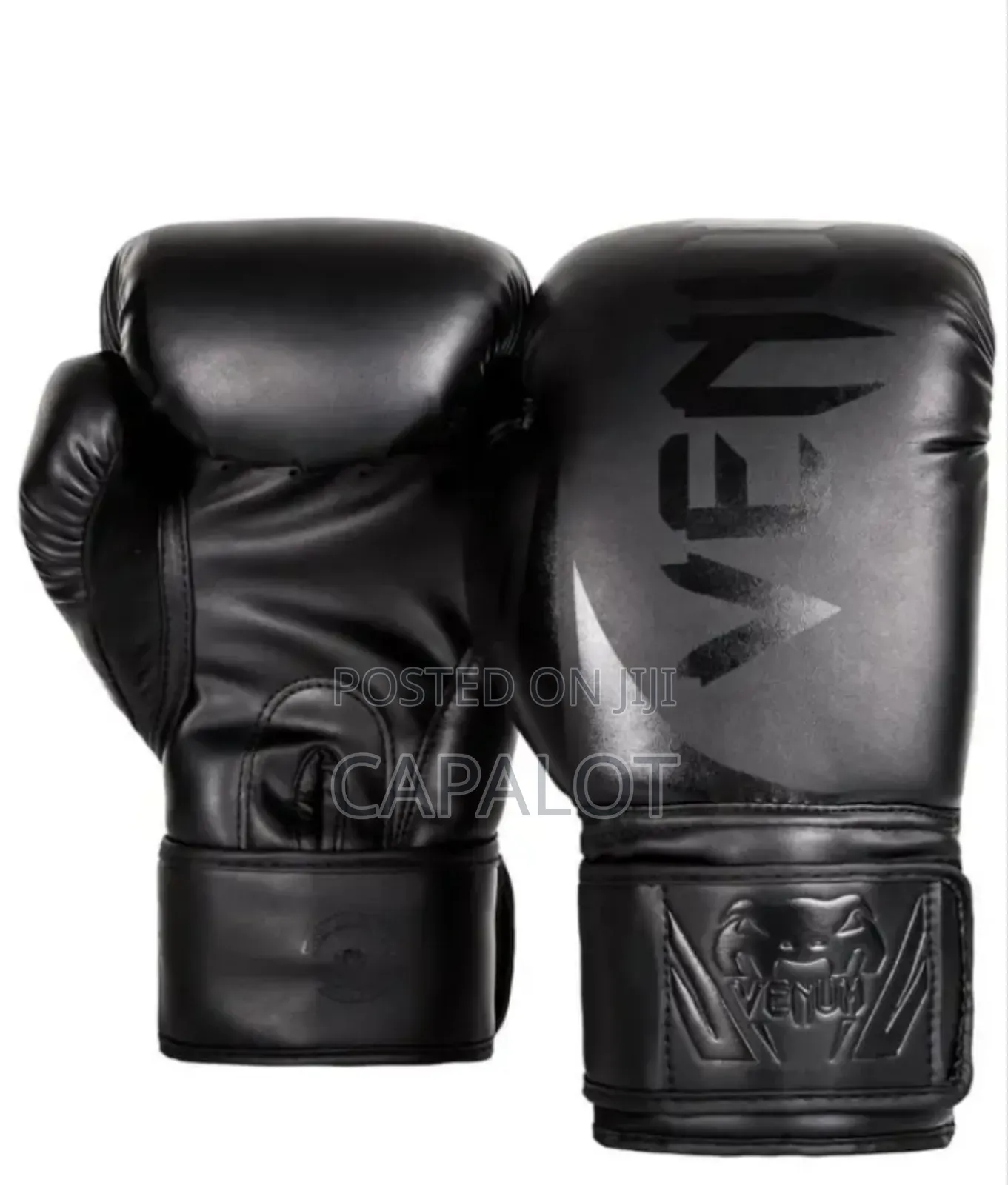 Full Black Venum Boxing Gloves 12oz — Unused, Like New