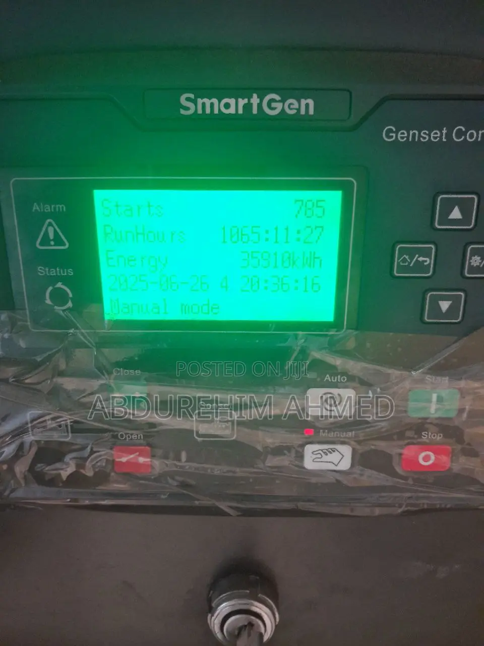 Cummins Generator ( ስሪ ፌዝ)