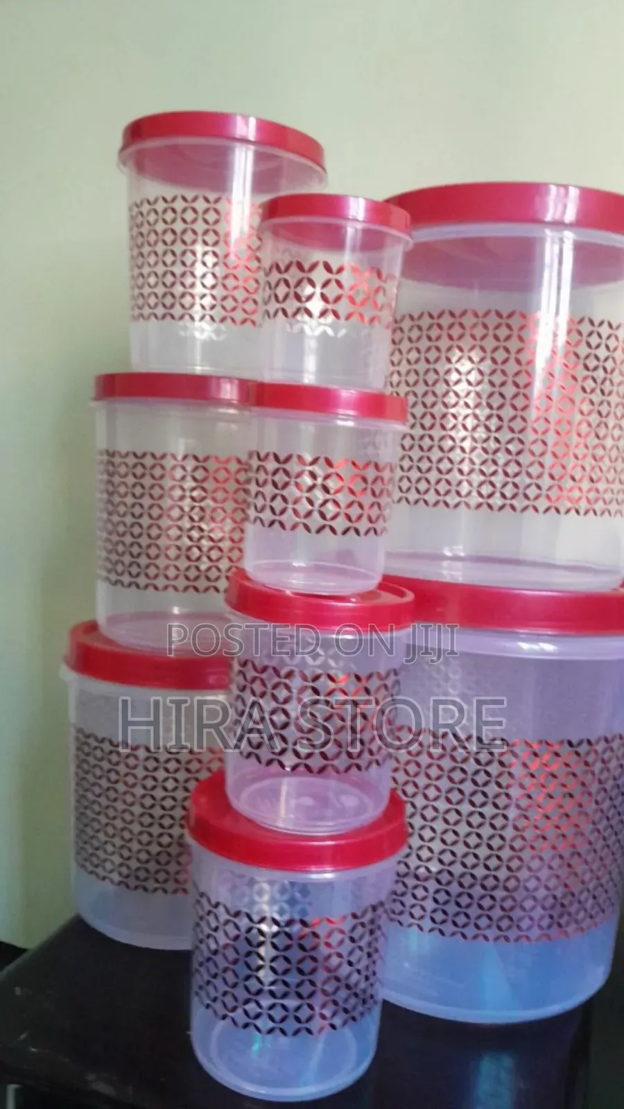 9-Piece Kitchen Storage Containers Set